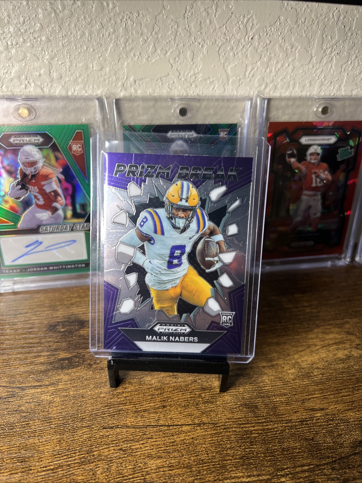 2024 Panini Prizm Draft Picks - Prizm Break #PB-MNS Malik Nabers (RC)