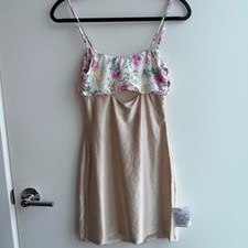 ASOS DESIGN Floral Print Cut-Out Mini Dress Size 0