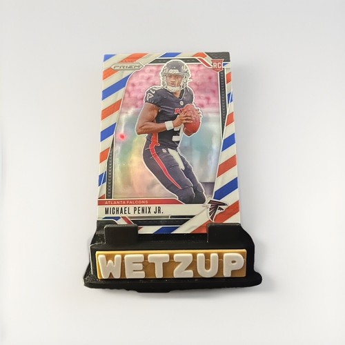 MICHAEL PENIX JR. 2024 Panini Prizm Red White & Blue Prizm #378 RC Rookie - Bild 1 von 2
