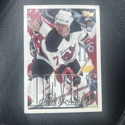 Chris Mcalpine       #61    -Topps  95 Carte de hockey