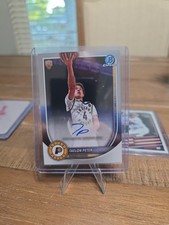 2025-26 Bowman Basketball Taelon Peter Auto #BCA-TE Pacers (RC)