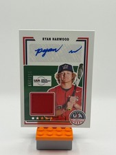 2022 Panini USA Stars & Stripes /399 Ryan Harwood #SSS-RY Patch Auto