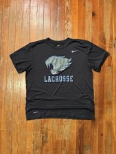 Black Nike Lacrosse T-shirt #lacrosse