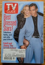 TV Guide 1995 Issue #2211 August 12-18 Cybill Shepherd & Jimmy Smits