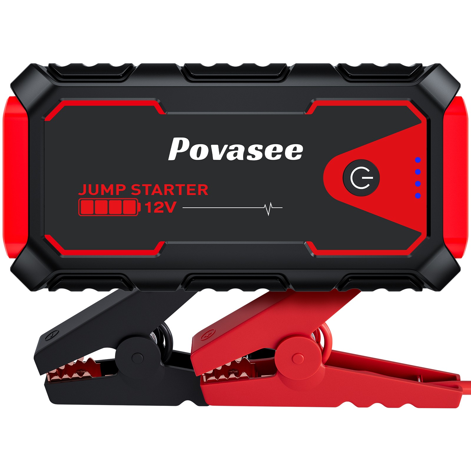 Povasee 3000A Car Jump Starter Booster Jumper Portable Power Bank Battery Charge