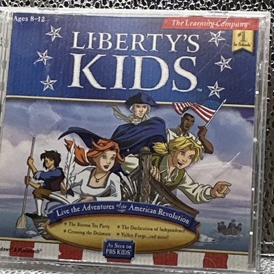 The Learning Company Liberty's Kids Education CD Educational Software