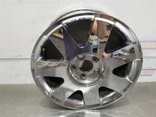 02-03 FORD TBIRD THUNDERBID OEM 17X7-1/2 CHROME 7 SPOKE WHEEL RIM WITH CAP