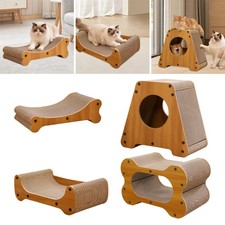 Cat Scratcher Board Nest Lounge Bed for Interaction Grinding Claws Outdoor