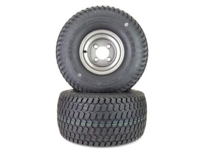 (2) Super Turf Tire Assemblies 20x10.50-8 Fits Toro GrandStand 48'' 52'' 103-7574