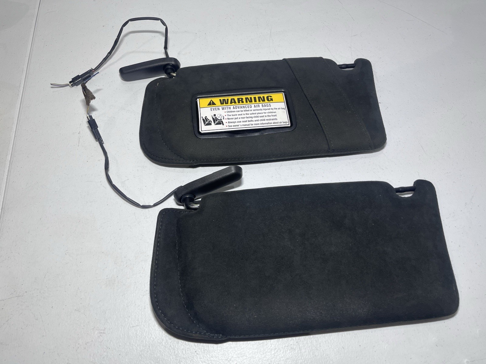 Maserati Quattroporte 2003-2013 Right Sun visor Black
