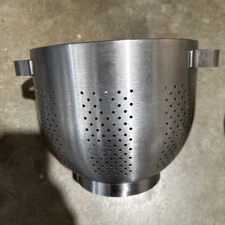 IKEA 18/10 Stainless Steel Colander Strainer Steamer Pasta Vegetable Bowl