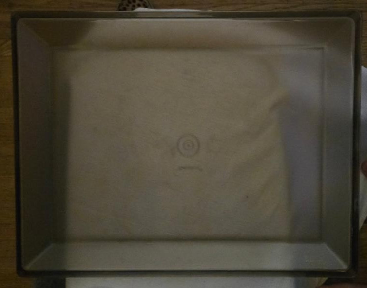 VINTAGE Tupperware #1633-1 Preludio Acrylic Serving Tray 15.5"x12"x 1.25" - NEW