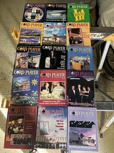 The Card Player Magazine 1994 Vol 7.  No.  1-26.  Original.  Vintage. Rare