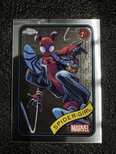 2025 Topps Chrome Marvel Spider-girl 1st #143