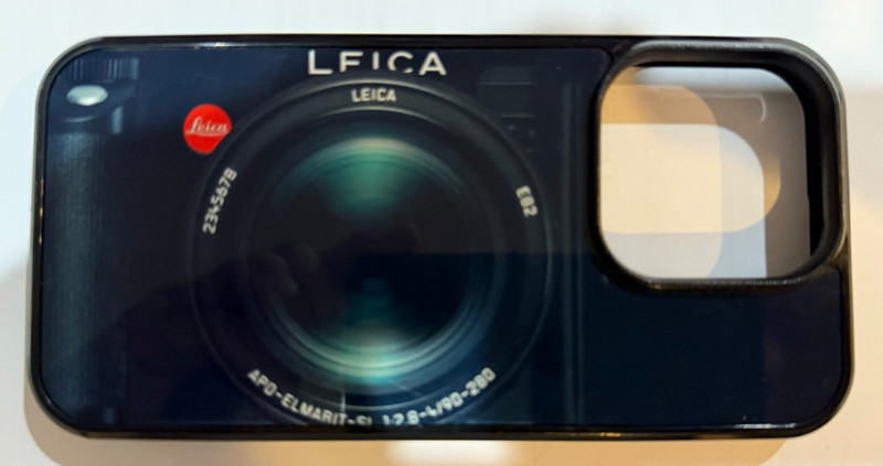 APPLE i-PHONE 15 PRO-FITTED LEICA CAMERA CASE