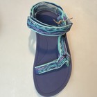 Teva Kid’s Hurricane Sandals US 3 Hook & Loop Nylon Geometric Purple/Blue — photo 7