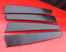96 97 98 99 00 Honda Civic Exterior Door Pillar Plastic Trim Set Oem X4 Sedan