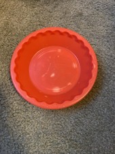 Vtg FISHER PRICE Fun With Food Pie Surprise Dessert Red Pie Plate Replacement