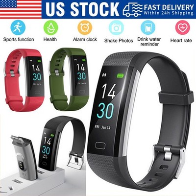 New Smart Watch w/ Heart Rate Blood Oxygen Blood Pressure Monitor 24 Sport Modes