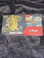Pokémon Surging Sparks Elite Trainer Box + Booster Bundle – 2-Pack (Sealed)