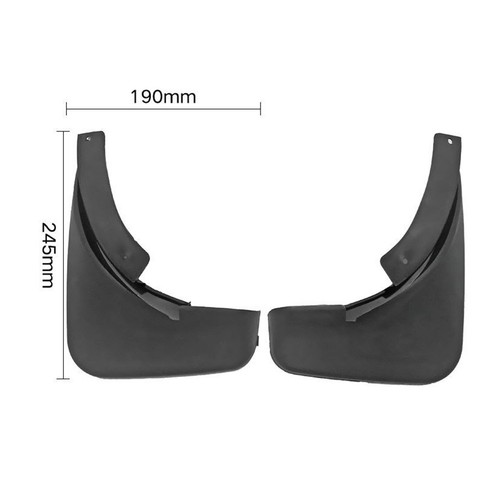 Complete Mudguard Kit for A4L 2009 2015 Includes 4PCS and Installation Screws - Picture 10 of 12