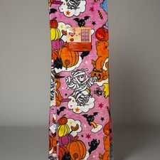 Rare Care Bears Pink Halloween Mummy TWIN Blanket 60 x 90 Fall Collection NWT