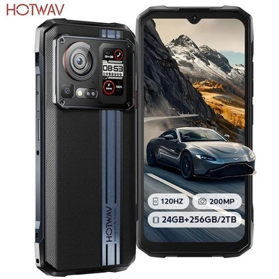 HOTWAV Cyber 15 Outdoor Handy Android Nachtsicht Smartphone 24+256GB 120Hz 200MP - Bild 1 von 4