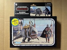Star Wars Vintage Collection Blurrg & The Mandalorian Action Figures NEW Sealed