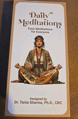 Deck of Life Sutra Daily Meditation Affirmation Cards Deck New Sealed Empowered