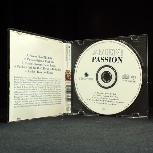 Amen - Passion - Mixes By Paul Van Dyk, Narcotic Thrust, Baby Doc - music cd EP - Picture 2 of 2