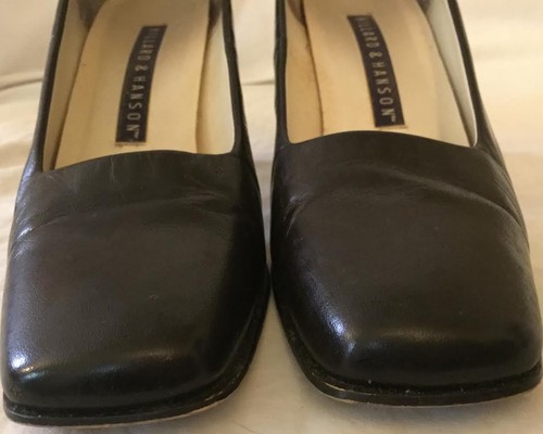 HILLARD & HANSON womens shoes BLACK size 9 - Picture 4 of 7