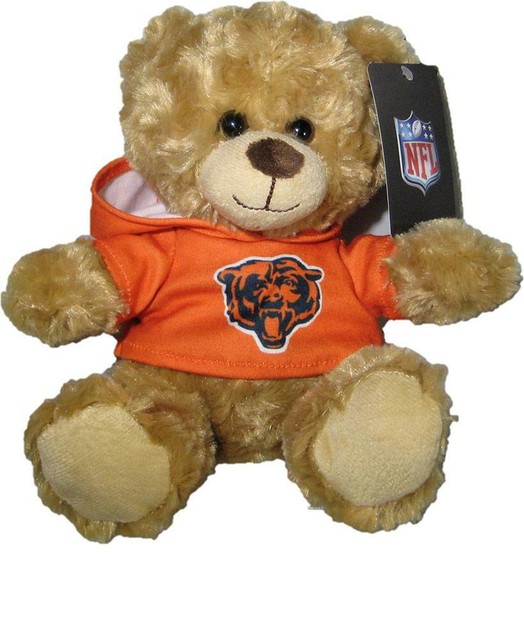 NFL CHICAGO BEARS PLUSH HOODIE STUFFED ANIMAL TEDDY BEAR OSO eBay