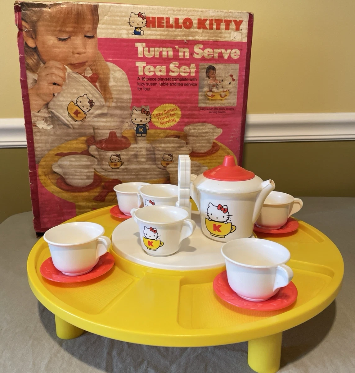 Hello Kitty Tea Set In Collectible Hello Kitty Items for sale | eBay