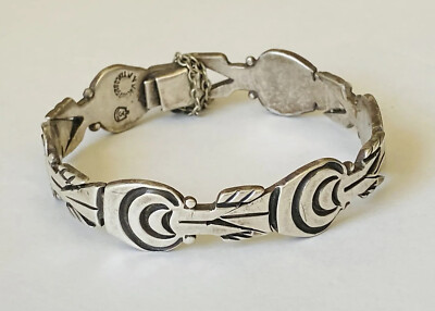 Vintage Sterling Silver JV JACOB Taxco Mexico Eagle Mark 3 Vintage Sterling Silver JV JACOB Taxco Mexico Eagle Mark 3