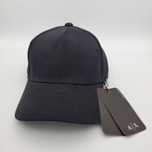 Armani Exchange Men's Camo Jacquard Baseball Hat NWT