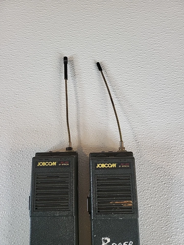 JOBCOM JBC-400 Radios  2- Way Set of 2 F26 - Image 2 of 4