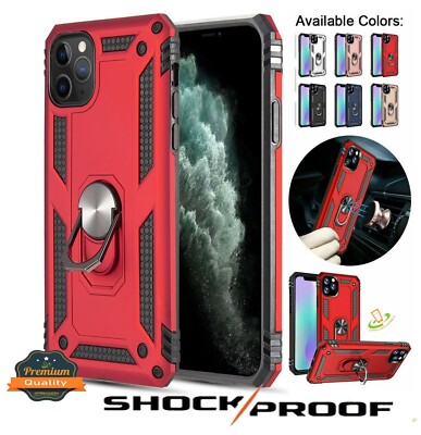 Case For Apple iPhone 12 /Pro Max Mini Ring Holder Stand Hybrid Armor TPU Cover