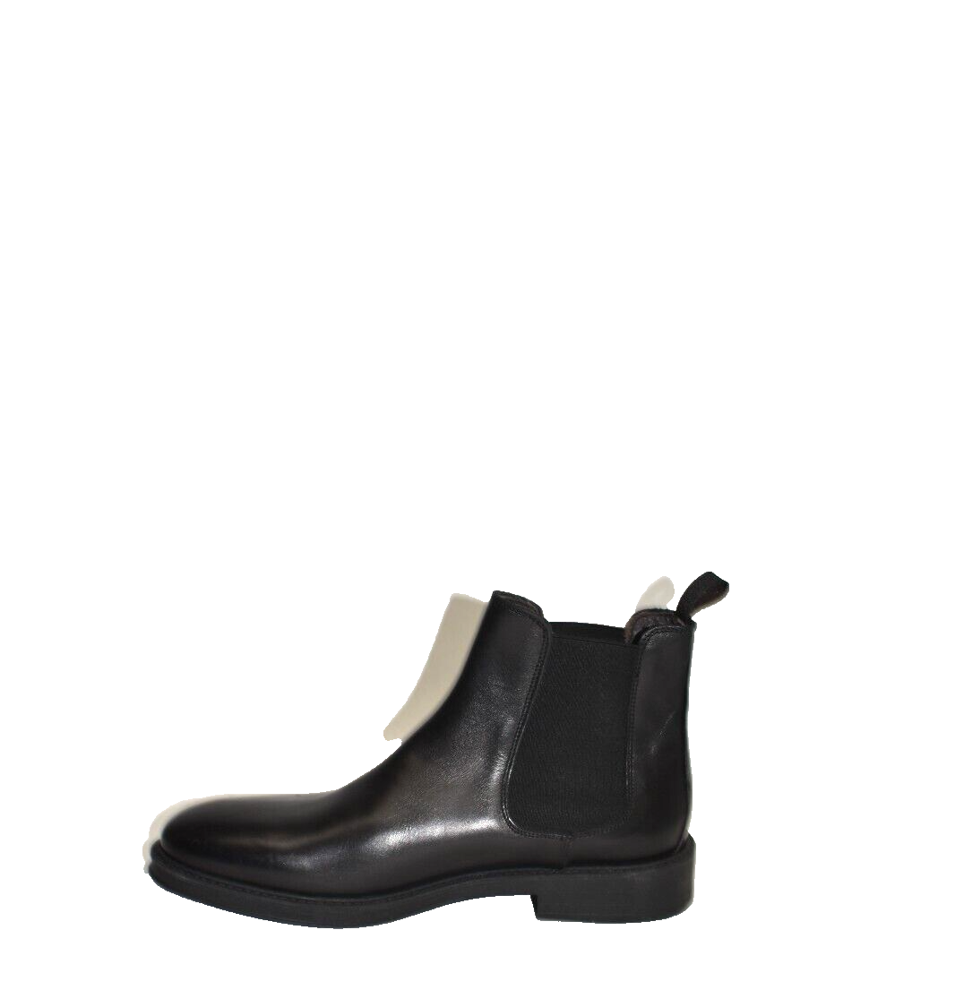 New! To Boot New York Wilford Chelsea Boot Black Size 10 US Leather DD406 Chelsea Boot - Vogel NYC - Bespoke Custom Made Shoes and  main image 4