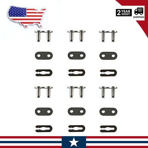 6x 415 Chain Master Link Kit Set For 2 Cycle 80cc Motorized Bicycle New