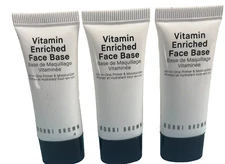 3x Bobbi Brown Vitamin Enriched Face Base All In One Primer Moisturizer 0.5oz Ea