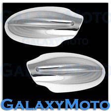 Triple Chrome Plated Abs Mirror Cover 1x Pair For 02-06 Nissan Altima