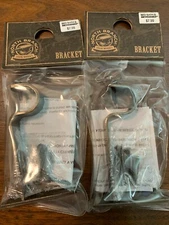 2 Set Curtain Rod Bracket Antique Brass BED BATH & BEYOND Free Shipping!