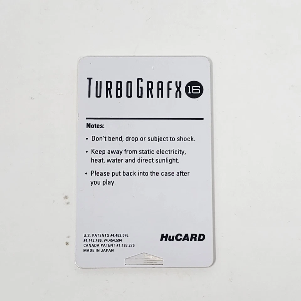 Aero Blasters (TurboGrafx-16) Complete with Manual & Case - Authentic & Tested - Image 4 of 4