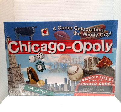 Monopoly Chicago-Opoly Board Game The Windy City New In Wrapping