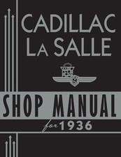1936 Cadillac Lasalle Shop Manual