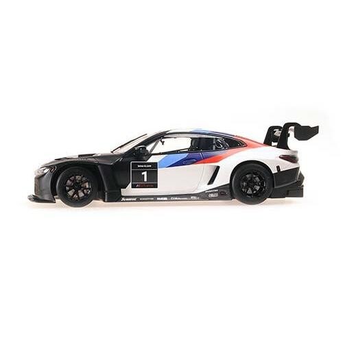 1/18 Minichamps BMW M4 GT3 2021 Presentation #1 White Blue
