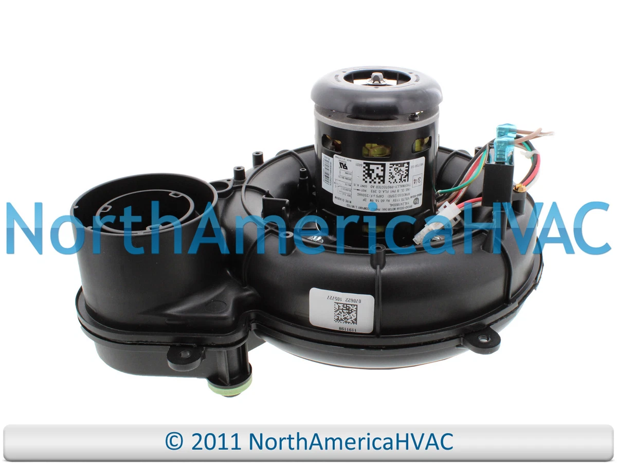OEM Carrier Bryant Payne Furnace Exhaust Venter Inducer Replaces 27CQ102 |  eBay