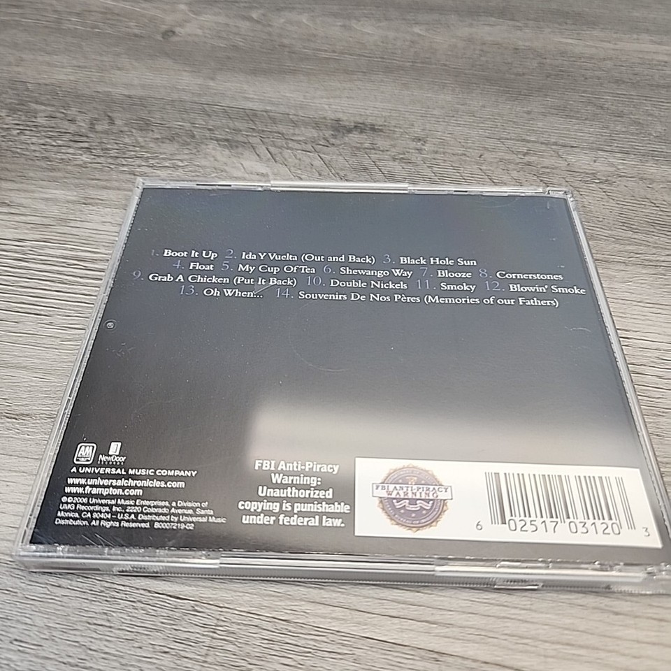 Peter Frampton FINGERPRINTS cd 602517031203 eBay