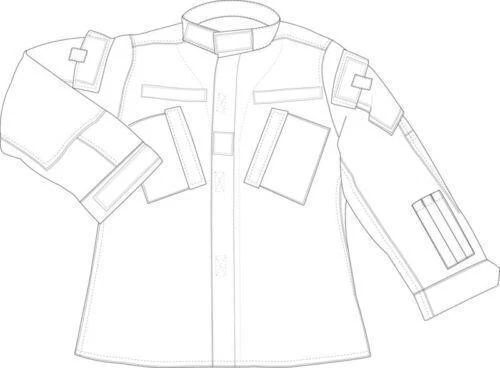 NWT X-SMALL REG TRU-SPEC TACTICAL RESPONSE UNIFORM L/S SHIRT 1298 MULTICAM XS - Image 2 of 2