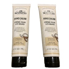 2 J.R. Watkins Coconut Milk Honey Shea Butter Hand Cream 3.3 oz EACH